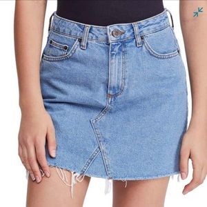 Urban Outfitters BDG Light Blue Denim Mini Skirt